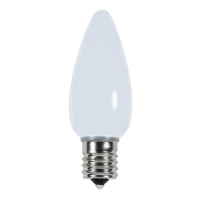 Ceramic White C9 LED Christmas Light Bulbs